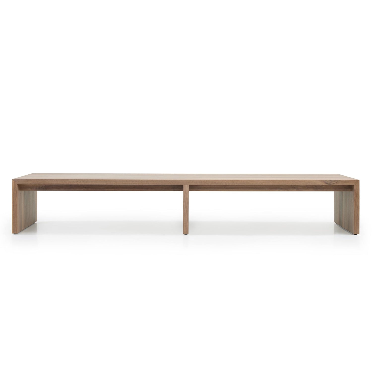 Minimalist wooden coffee table with clean lines and a warm natural finish in a tables collection