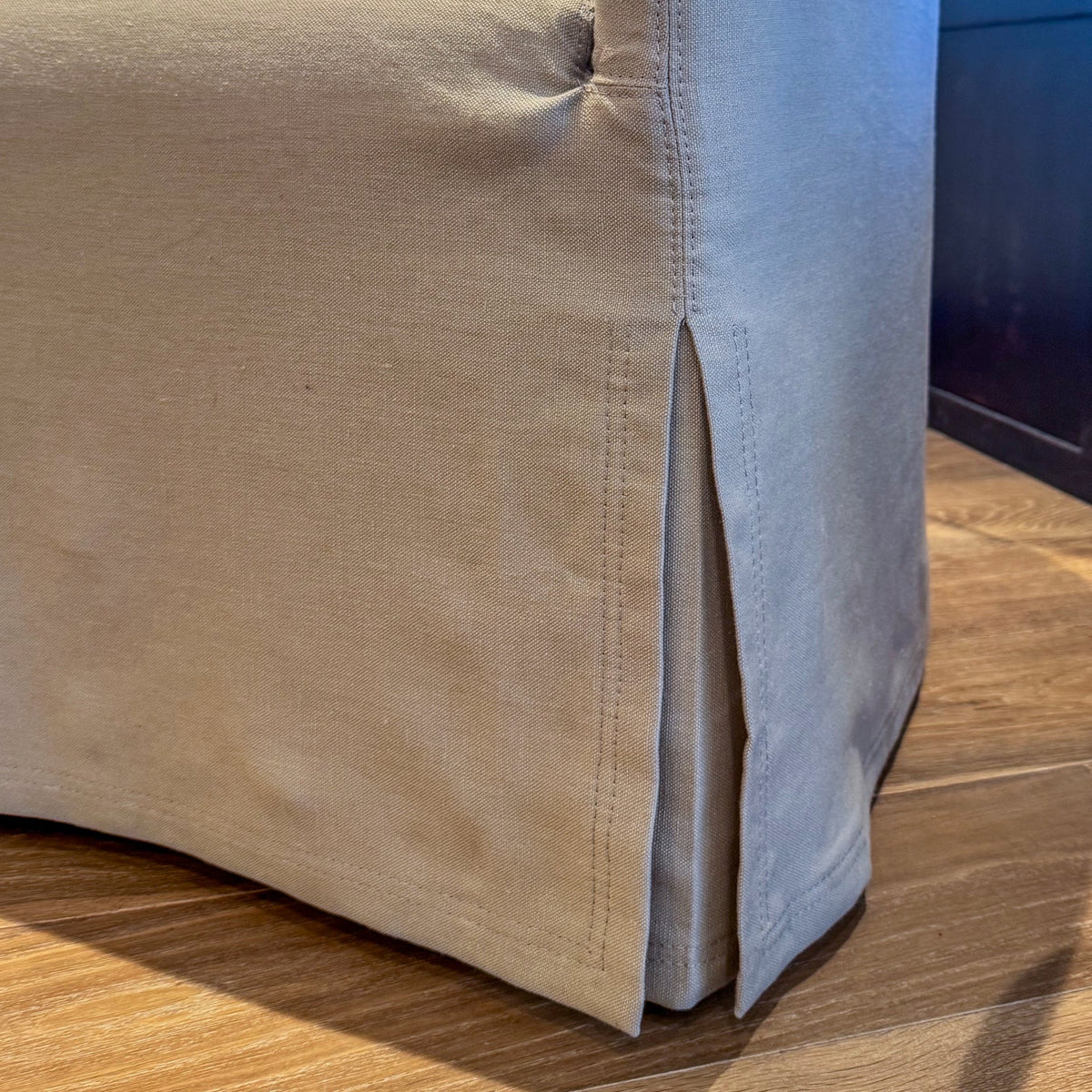 Jolene Slipcovered Swivel Chair