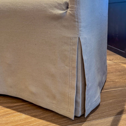 Jolene Slipcovered Swivel Chair
