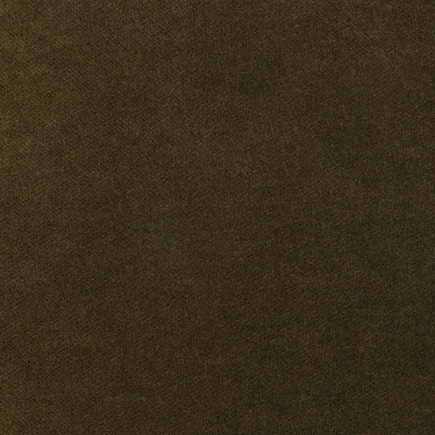 Dark olive green textured fabric.