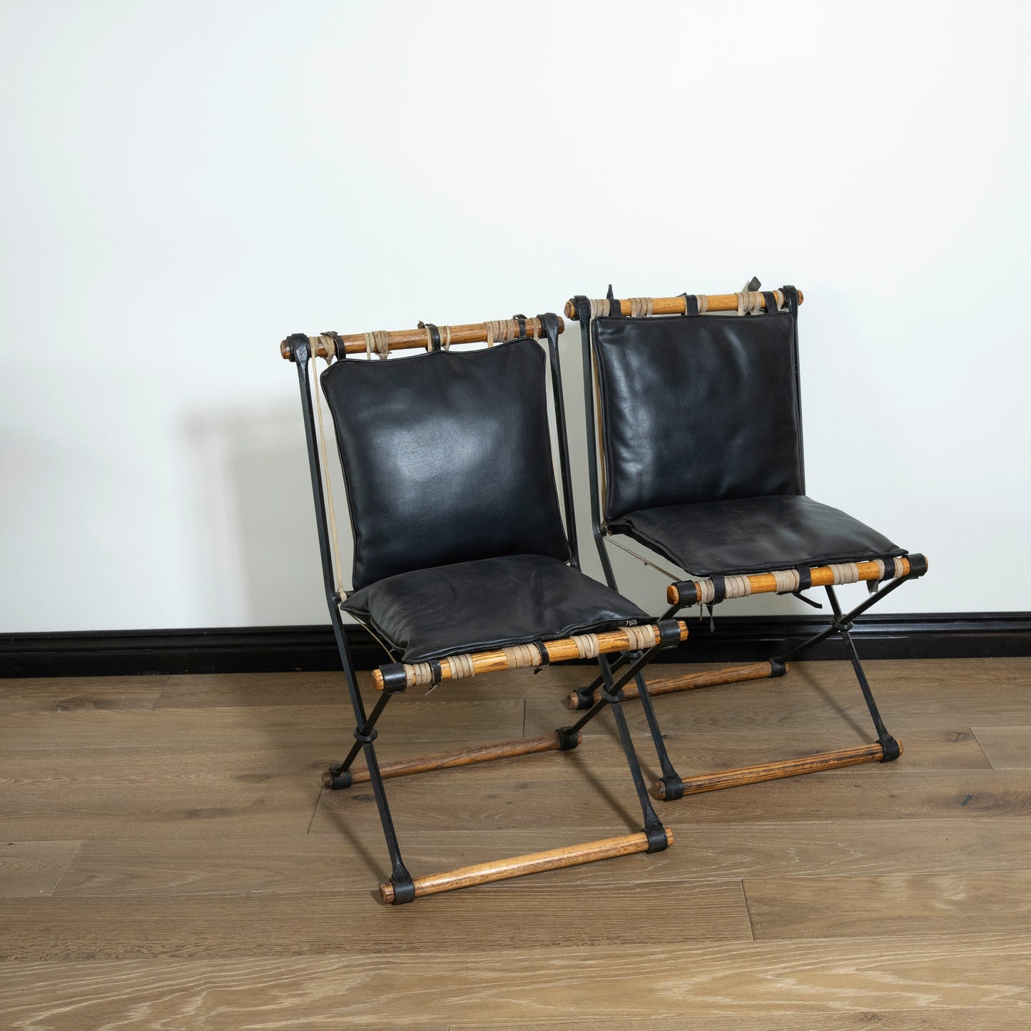 Pair of Campaign Chairs