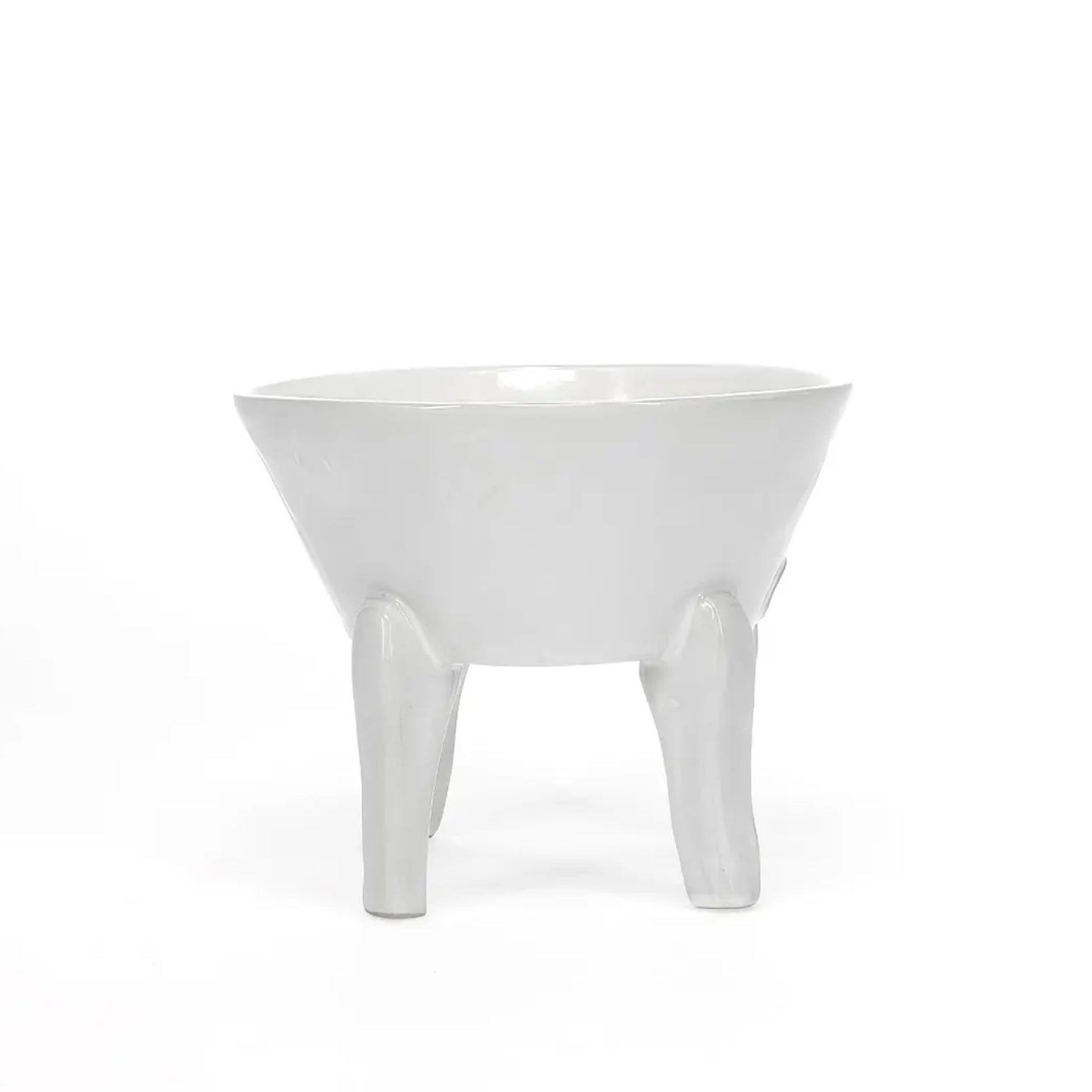 Catchall Bowl with Legs, Side View