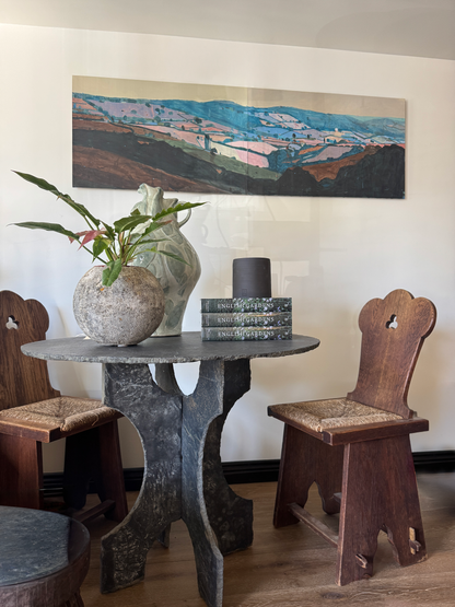 Pair of Spanish Rush Chairs