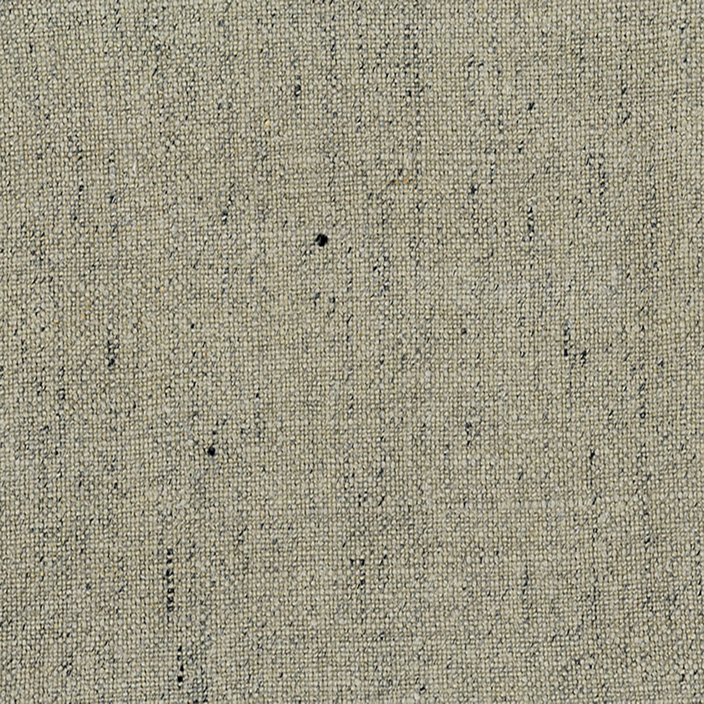 Beige textured fabric with a subtle woven pattern and faint dark speckles.