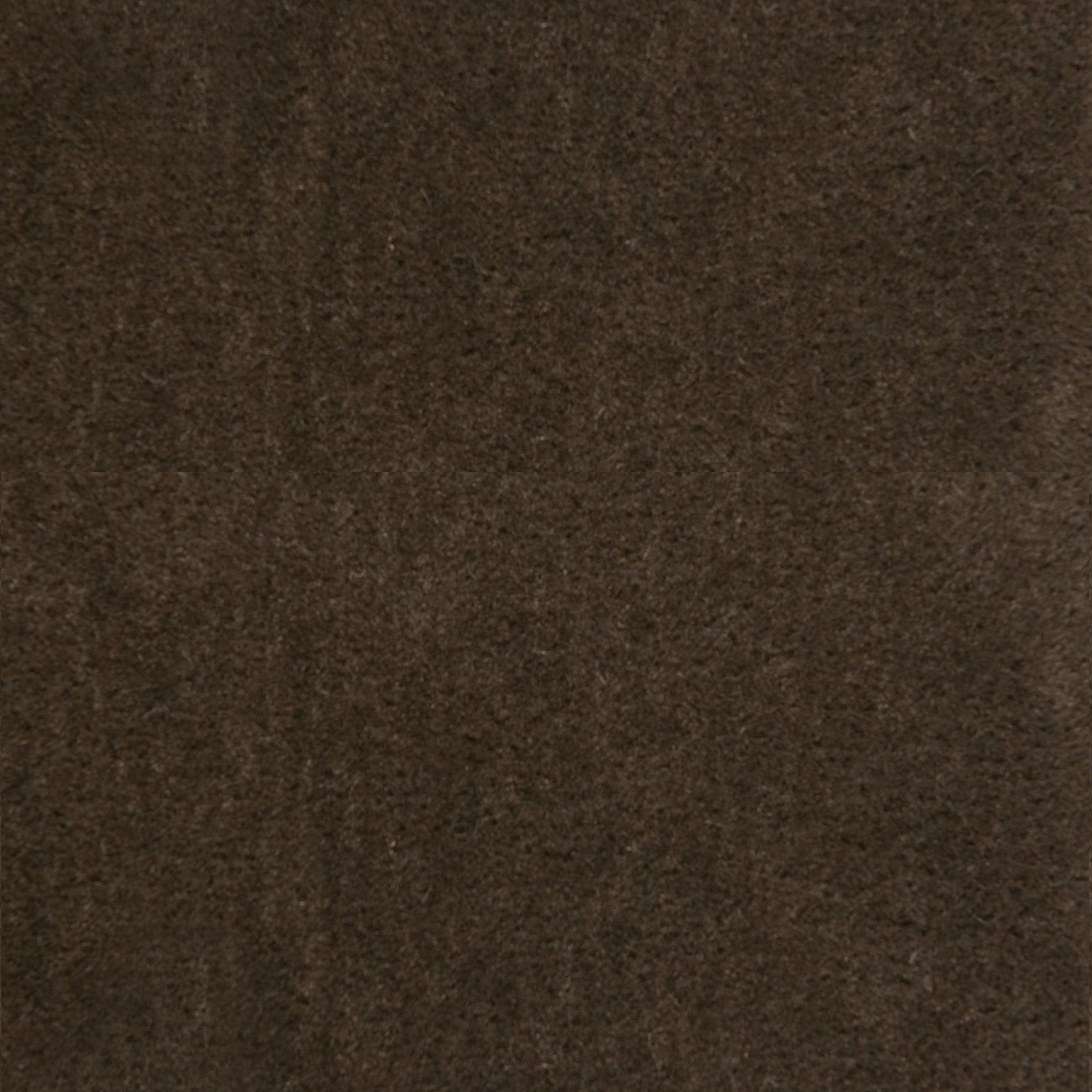 Dark brown, textured fabric with a soft, slightly fuzzy surface.