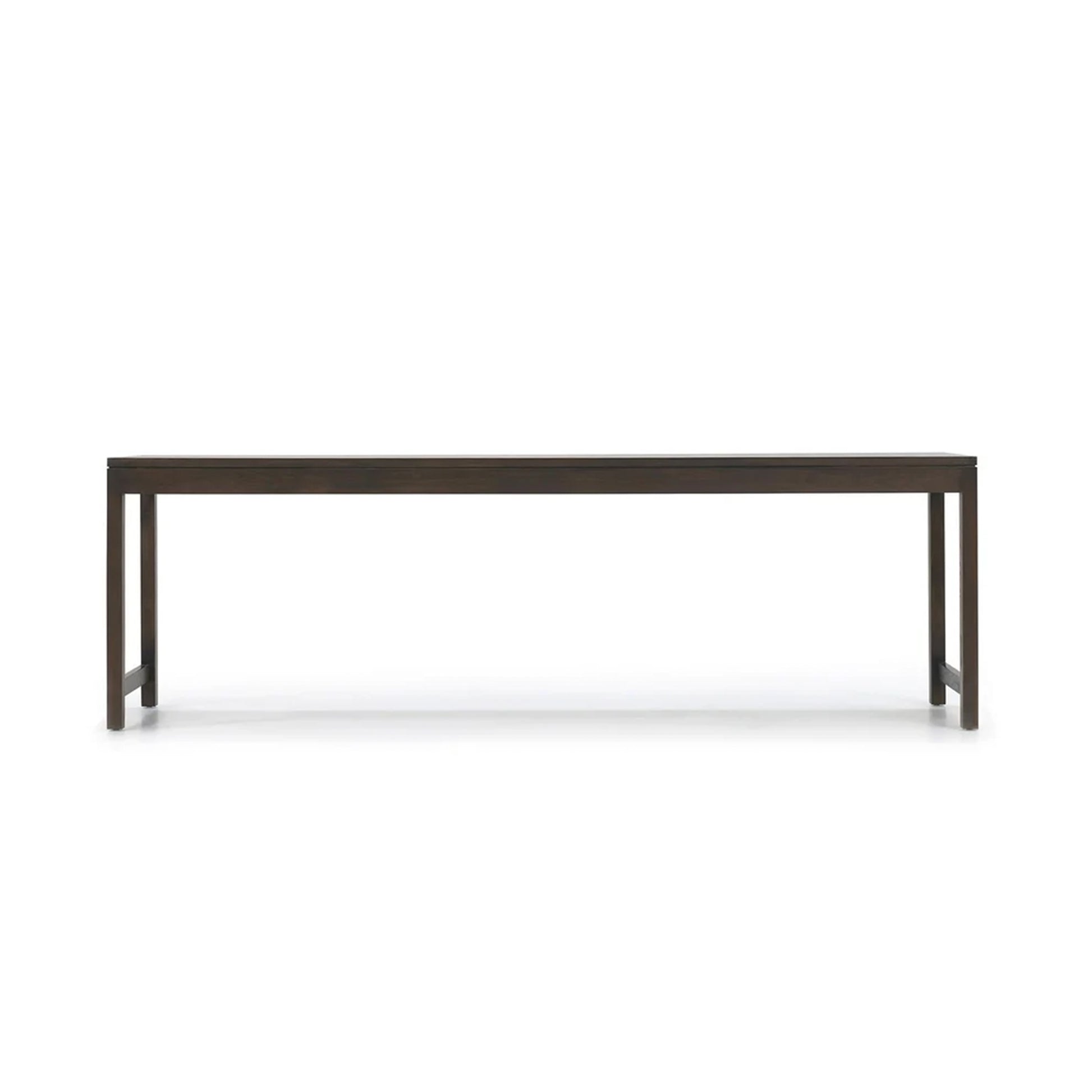 Rectangular Fermette console table on a white background