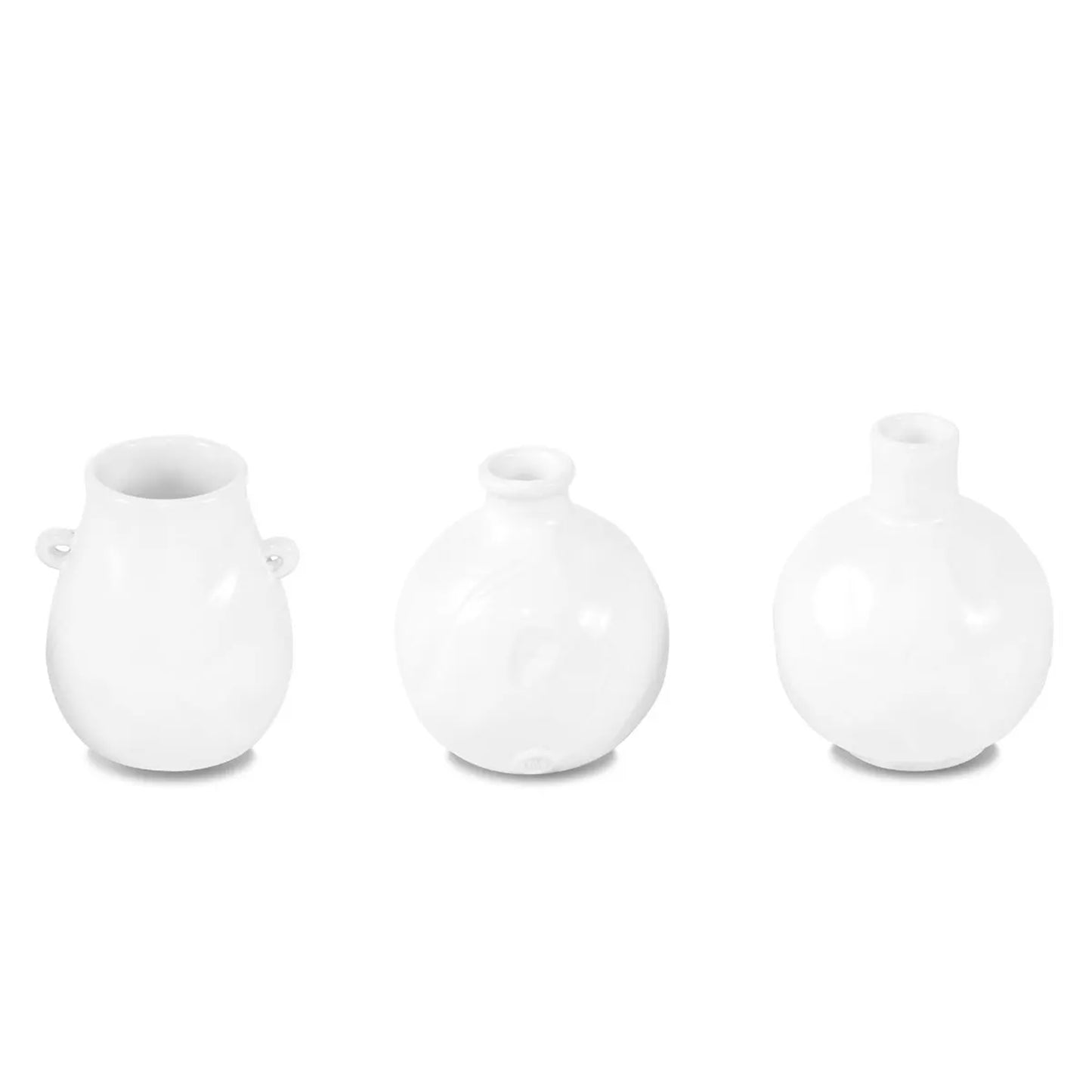 Set of 3 Ceramic Vases