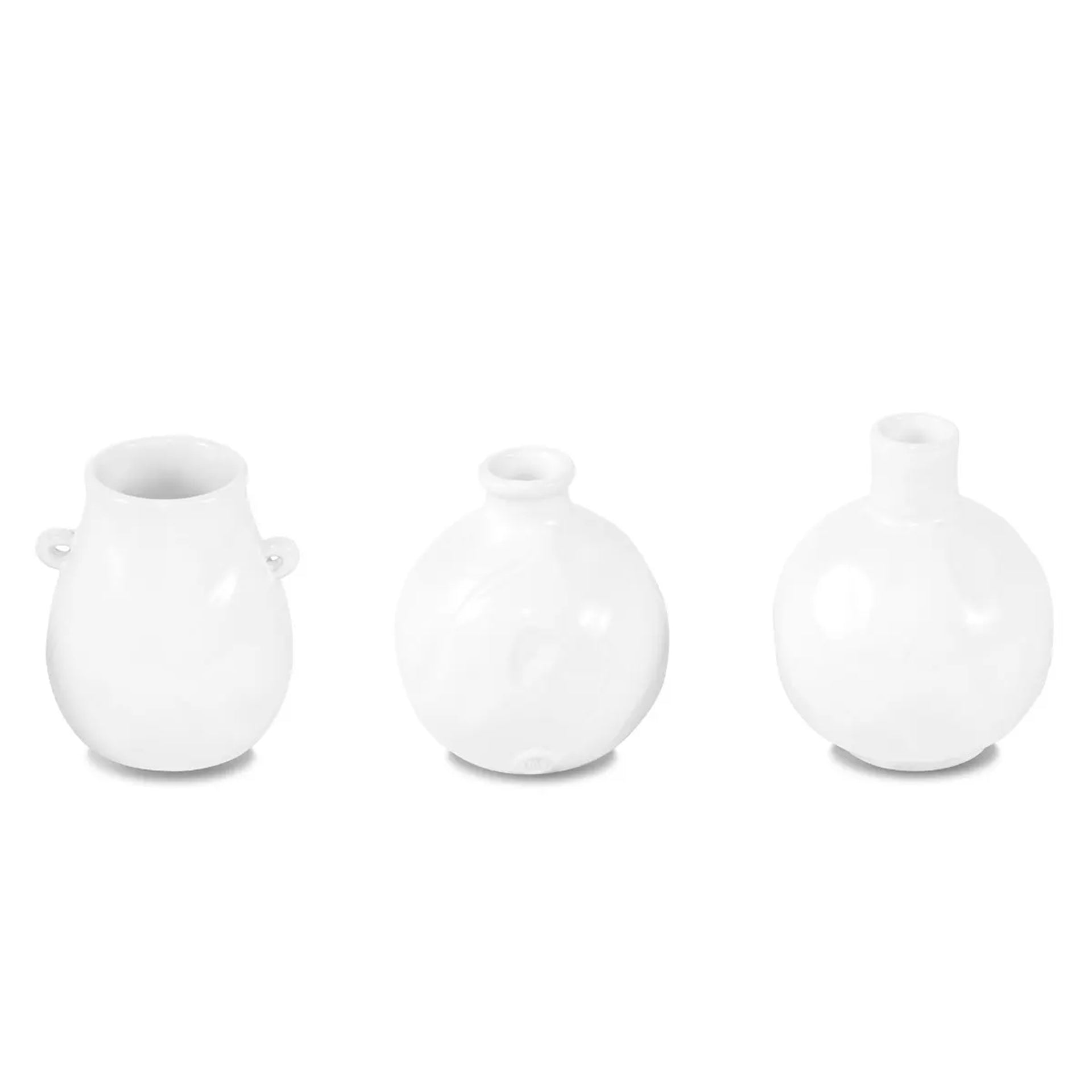 Set of 3 Ceramic Vases