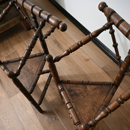 Early 20th C Art Deco Swedish Armchairs