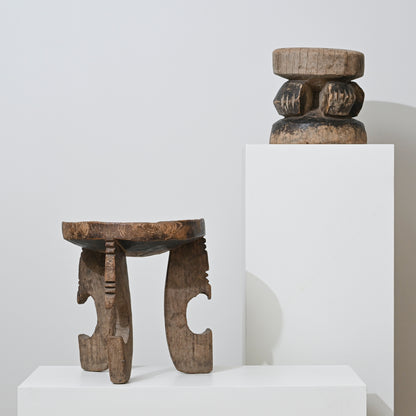 Early 20th C Oromo Stool (Ethiopia)