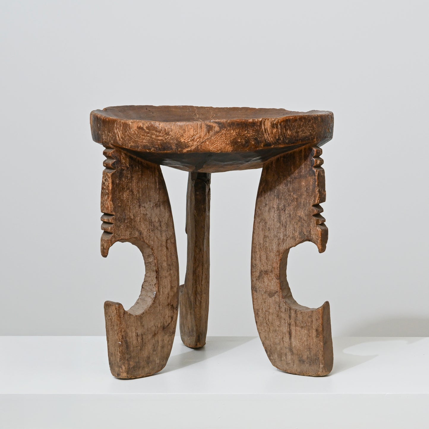 Early 20th C Oromo Stool (Ethiopia)