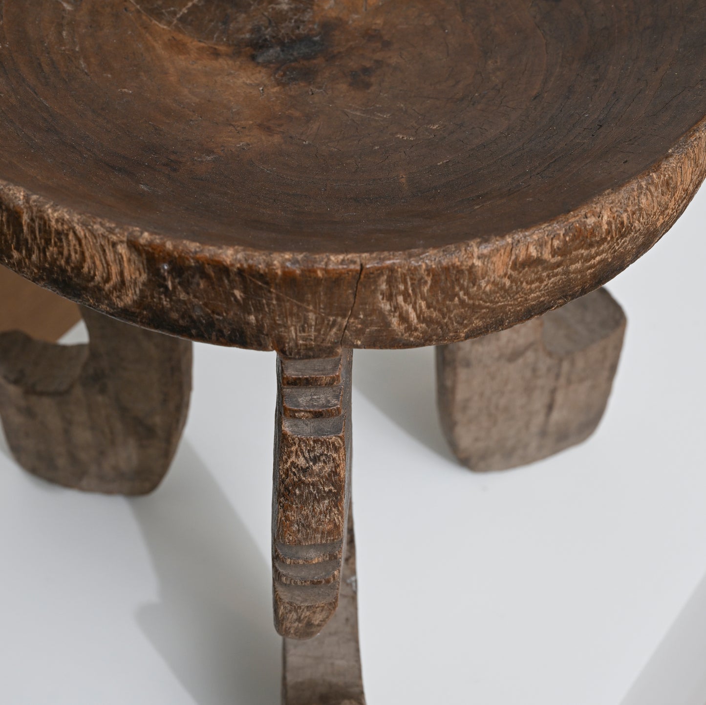 Early 20th C Oromo Stool (Ethiopia)