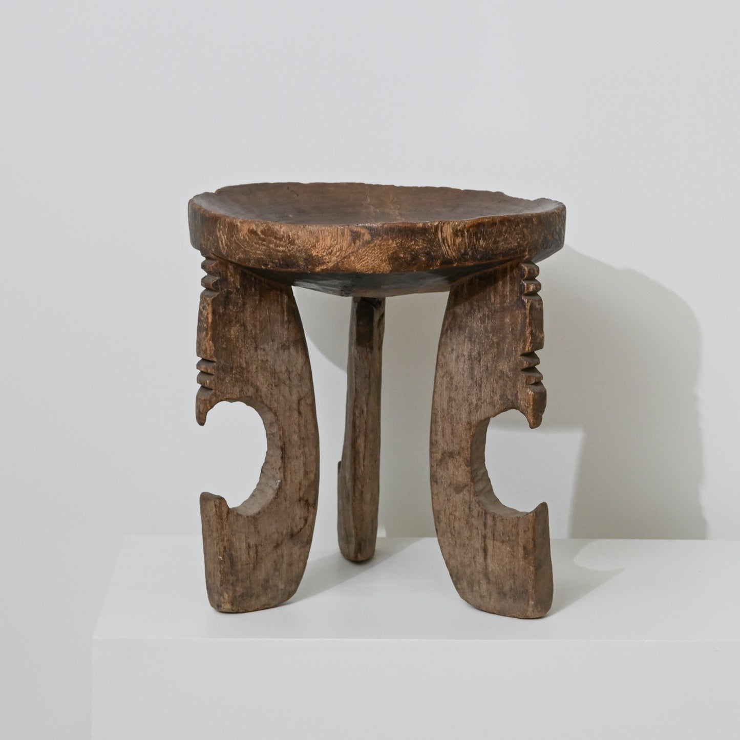 Early 20th C Oromo Stool (Ethiopia)