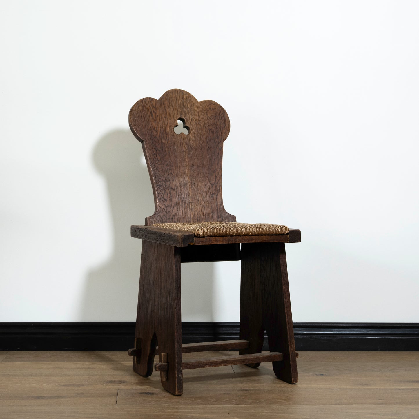 Pair of Spanish Rush Chairs