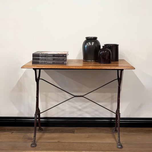 Antique French Cafe Table