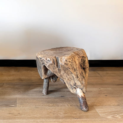 Wood Stump Table